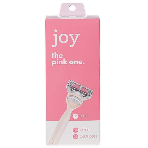 joy the pink one|joy pink razor blades.